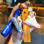Mini Basketball Shoes Keychain Pendant Blind Box PVC Flexible Glue Three-Dimensional Doll Schoolbag Pendant Car Key Chain Ins