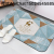 Flannel Printed Mat Home Bathroom Water-Absorbing Non-Slip Mat Bedroom Carpet Mats Door Mat