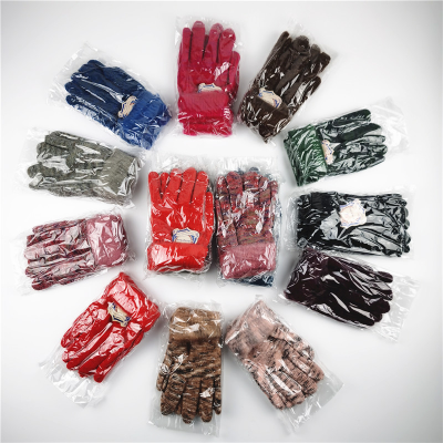 Adult Gloves Boutique Magic Gloves Gift Gift Imitation Cashmere plus Velvet Gloves Will Sell