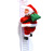 Red Ladder Rope Climbing Electric Music Santa Claus Climbing Ladder Christmas Gift Christmas Decorations Doll Ornaments