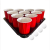 16Oz Two-Color Cup American Party Cup Beer Pong Plastic Cup Solocup Bar Atmosphere Cup