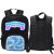 Cross-Border New Arrival Deratization Pioneer Backpack with Light Letter LED Flash School Bag Children Creative Backpack