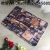 Flannel Printed Mat Bathroom Water-Absorbing Non-Slip Mat Home Doorway Floor Mat Door Mat Bedroom Carpet