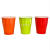 Disposable Color Plastic Cup Manufacturers Sell 2oz Red and White Cup Thickened Two-Color Cups One Or Two Cups Color Cup