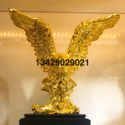 Eagle, Eagle. Gold Electroplating Eagle Ornaments