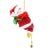 Red Ladder Rope Climbing Electric Music Santa Claus Climbing Ladder Christmas Gift Christmas Decorations Doll Ornaments