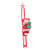 Red Ladder Rope Climbing Electric Music Santa Claus Climbing Ladder Christmas Gift Christmas Decorations Doll Ornaments