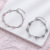 Double-Layer Strawberry Quartz Bracelet Women's Korean-Style Simple Mori Style Attracting Male Pink Crystal Birthday Gift for Girlfriend Trendy Jewelry