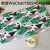 Flannel Flowers and Plants Printed Mat Household Mat Bathroom Water-Absorbing Non-Slip Mat Bedroom Carpet Doormat