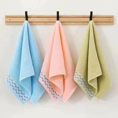 Futian Pure Cotton Towel Face Washing Face Towel New Soft Absorbent Adult Home Use Supermarket