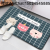 Flannel Printed Cartoon Floor Mat Household Mat Bathroom Water-Absorbing Non-Slip Mat Doormat and Foot Mat Bedroom Carpet