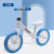 Children's Double-Wheel High-Carbon Steel Balance Car 1-5 Years Old Baby Pedal-Free Scooter Toy Young Children Stroller