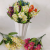 Factory Direct Sales Practical Simulation Plastic Flowers 7-Head Linglan Shooting Props Indoor and Outdoor Decoration DIY Flower Arrangement