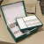 Double-Layer Jewelry Storage Box with Lock PU Leather Earring Ring Jewelry Storage Box Storage Box Sub-Jewelry Box Jewelry Box