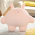 Lovely Soft Cute Emoji Plush Doll Sticky Rice Ball Dinosaur Rabbit round Roll Doll Plush Toy