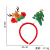 Amazon New Christmas Headband Christmas Elk Head Buckle Antlers Headband Christmas Decoration Party Dress up Headwear