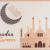 PVC Ramadan Placemat Muslim Water-Proof, Oil-Proof and Non-Slip Tablecloth