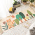 Cartoon Cotton Linen Bedroom Bedside Foot Mat Tassel Long Floor Mat Living Room Sofa and Carpet Tatami Mat Machine Washable