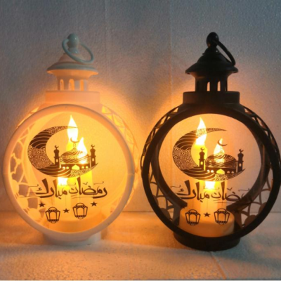 Ramadan round Single Wax Three Wax Bulb Light Cable Size Lantern Storm Lantern