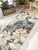 Cartoon Cotton Linen Bedroom Bedside Foot Mat Tassel Long Floor Mat Living Room Sofa and Carpet Tatami Mat Machine Washable