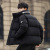 Stand-up Collar down Jacket Men's Short Winter 2022 New Thickened Warm Quilted Jacket Coat Men's Winter Clothing Clothes