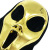 Halloween Electroplating Alien Mask Head Cover Mesh New Party Supplies Cross-Border Hot Resurrection Horror Mask