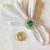 Alloy Pearl Napkin Ring Wedding Entertainment Dining Table Decorations Diamond Jewelry Napkin Ring Napkin Ring