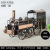 Metal Hand Spot Welding Manufacturing Train Sound a Ton of Gold Meaning Gift Gift Locomotive Model Decoration
