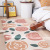 Nordic Ins Fresh Cotton and Linen Floor Mat Bedroom Bedside Foot Mat Living Room Sofa and Tea Table Handmade Tassel Carpet Machine Wash