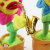 Douyin Electric SUNFLOWER Enchanting Flower Singing and Dancing Play the Saxophone Sunflower Twist SUNFLOWER Plush Toy