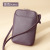 Foreign Trade Bag for Women 2022 New Special-Interest Design Genuine Leather Women's Bag Simple Shoulder Crossbody Small Bag Mobile Phone Bag Mini