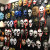 New Halloween Skull Mask Foreign Trade Supply Cross-Border Hot Selling Cosplay Party Supplies Horror Mask