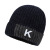 Winter Men's Hat Korean Fashion Fashion Woolen Hat Thermal Knitting Winter Cold-Proof Cotton Hat Youth Outdoor Cycling