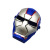 Avengers Iron Man Mask Wholesalers Cross-Border Film Cartoon Children's Cosplay Iron Man Mask