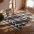 INS Bohemian Cotton and Linen Floor Mat Living Room Sofa and Carpet Bedroom Bedside Foot Mat Long Tatami Mat Machine Washable