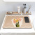 Bathroom Sink Water Draining Pad Bathroom Soap Water Cup Waterproof Mat Bathroom Quick-Drying Water Absorbent Coaster