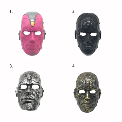 Halloween Thanos Mask Cosplay Party Props Exclusive for Cross-Border Hot Sale Factory Direct Sales Cartoon Mask