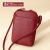 Foreign Trade Bag for Women 2022 New Special-Interest Design Genuine Leather Women's Bag Simple Shoulder Crossbody Small Bag Mobile Phone Bag Mini