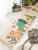 Cartoon Cotton Linen Bedroom Bedside Foot Mat Tassel Long Floor Mat Living Room Sofa and Carpet Tatami Mat Machine Washable