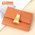 2022 New Ladies' Purse High-Grade Niche 70% off Short Style Wallet Multiple Card Slots Multi-Functional Leather Wallet for Women