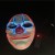 Halloween Payday2 Clown Luminous Mask Factory Direct Sales Dance Party Supplies Luminescent Light Horror Mask