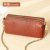 2022 New First Layer Cowhide Pillow Bag Simple Fashion Chain Bag Korean Style Soft Leather Lady Crossbody Shoulder Bag