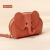 Japanese Style Creative Ins Style Cute Baby Elephant Small Zip Wallet Women's Indie Pop Style and Compact Genuine Leather Coin Purse Wholesale