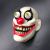 Halloween New Thriller Clown Mask Easter Cross-Border Hot Horror Trick Props Spot Party Supplies