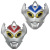 Night Market Stall Children's Toy Luminous TEGA Ultraman New Mask Holiday Gift Set Stage Performance Props