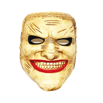 Halloween New V-Shaped Mask Vintage Oil Easter Cosplay Party Supplies Cross-Border Hot Horror Mask