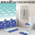 Flannel Printed Mat Set Four-Piece Set Toilet Seat Cover Pad + Shower Curtain Bathroom Water-Absorbing Non-Slip Mat Factory Direct Sales