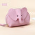 Japanese Style Creative Ins Style Cute Baby Elephant Small Zip Wallet Women's Indie Pop Style and Compact Genuine Leather Coin Purse Wholesale