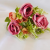 Factory Direct Sales Practical Simulation Plastic Flowers 7 Fork 10 Peony Combination Shooting Props Indoor and Outdoor Decoration DIY Flower Arrangement