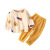 Children's Flannel Pajamas Suit Spring, Autumn and Winter Boys and Girls Baby Homewear Children Velvet Coral Fleece Suit